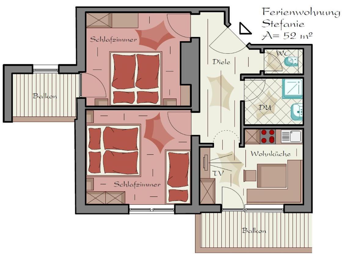 Appartementhaus Sennhuettn Finkenberg Eksteriør bilde