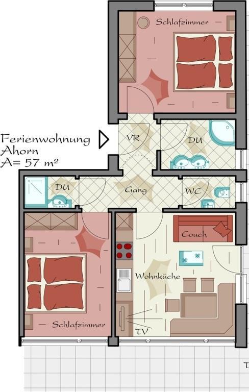 Appartementhaus Sennhuettn Finkenberg Eksteriør bilde